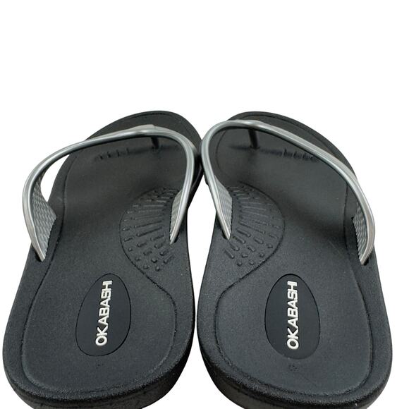 Okabashi Breeze Contoured Comfort Footbed  Flip Flop Sandals Women's M/6.5-7.5 - Picture 5 of 8